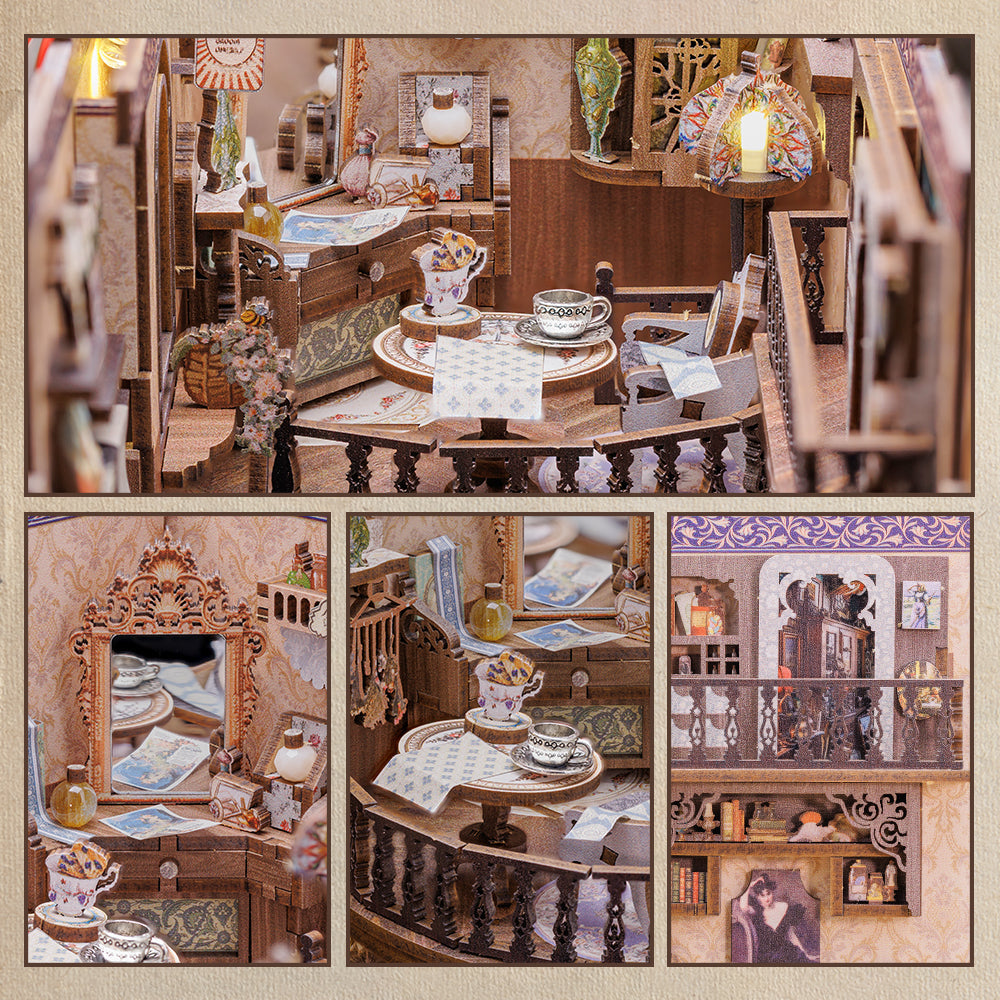 DIY Book Nook Kit(Grandfather’s Antique Store)