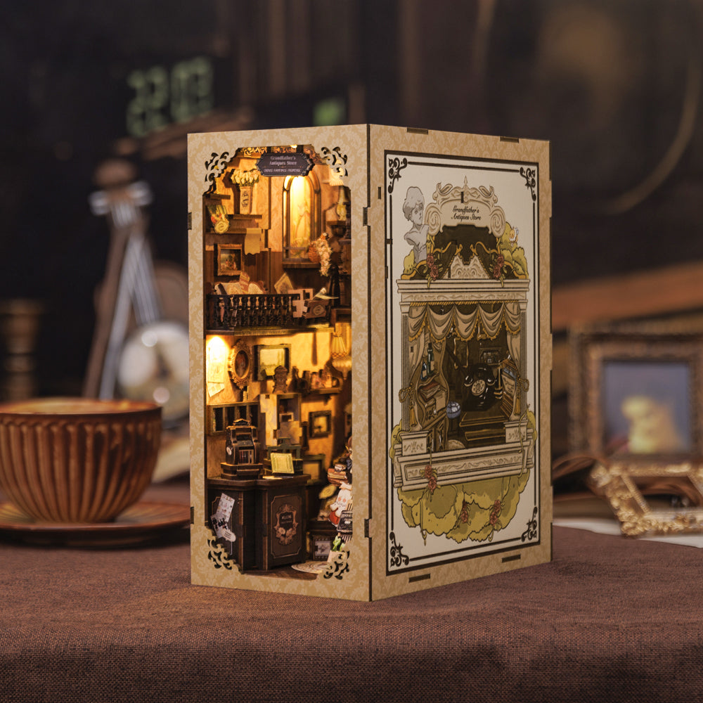 DIY Book Nook Kit(Grandfather’s Antique Store)