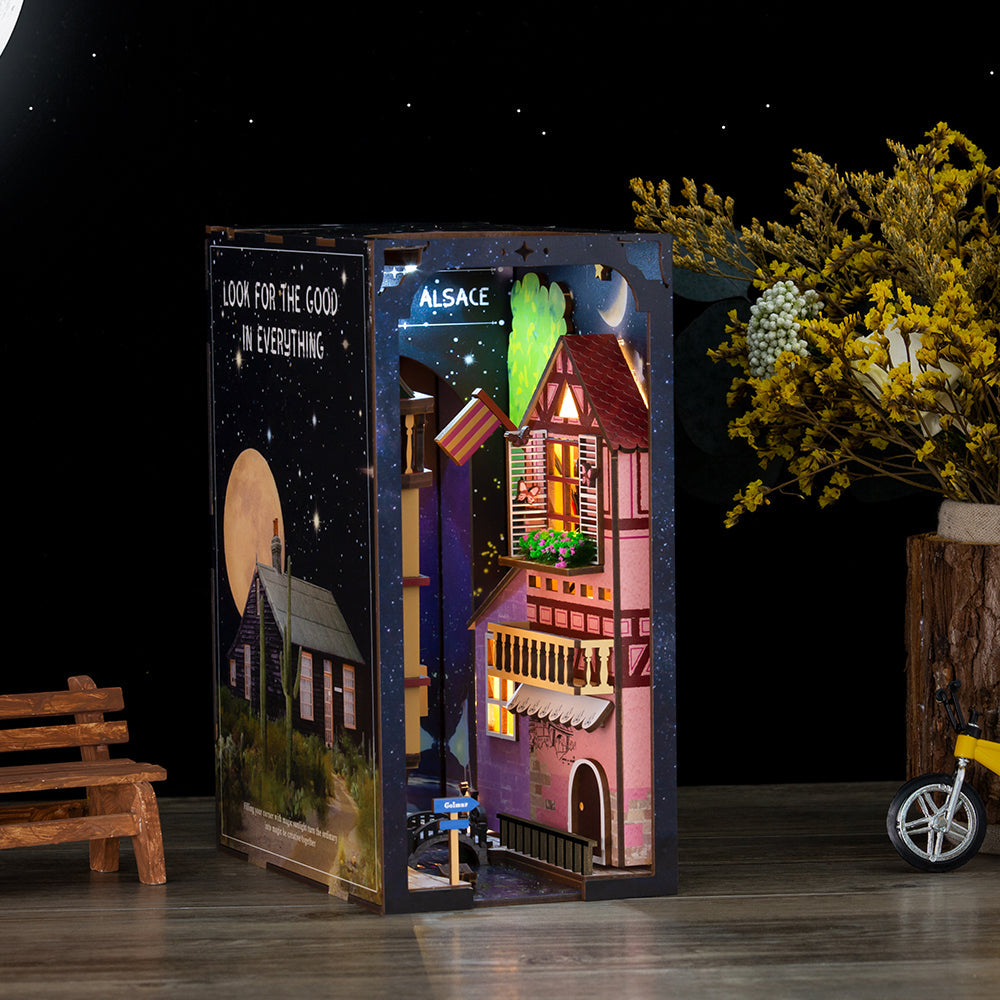 DIY Book Nook Kit (Dreamland Of Alsace)