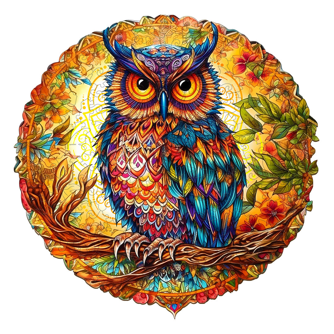 Owl - Wooden Jigsaw Puzzle