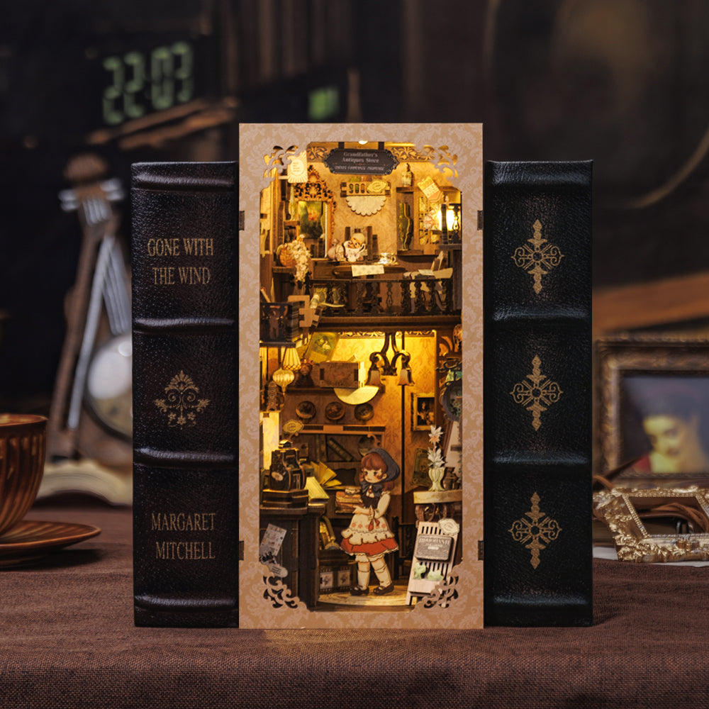 DIY Book Nook Kit(Grandfather’s Antique Store)