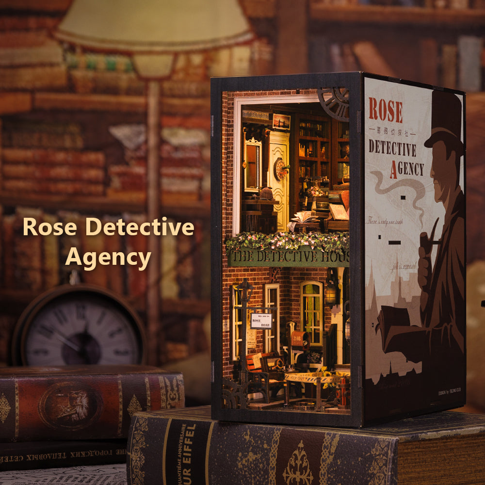DIY Book Nook Kit(Rose Detective Agency)