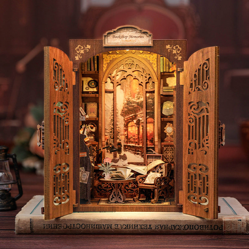 DIY Book Nook Kit(Bookshop Memories)