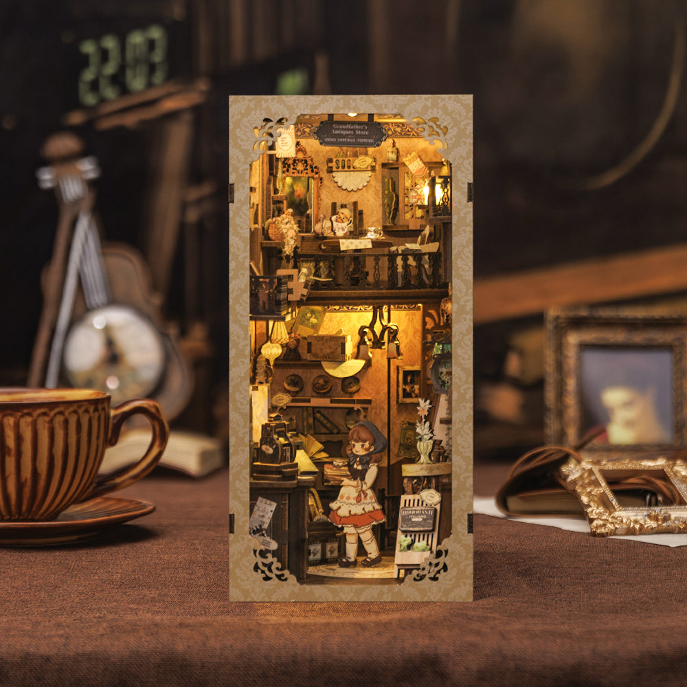 DIY Book Nook Kit(Grandfather’s Antique Store)