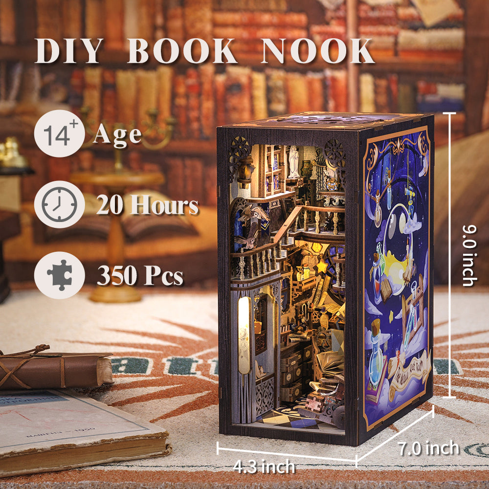 DIY Book Nook Kit(Nebula Common Room)