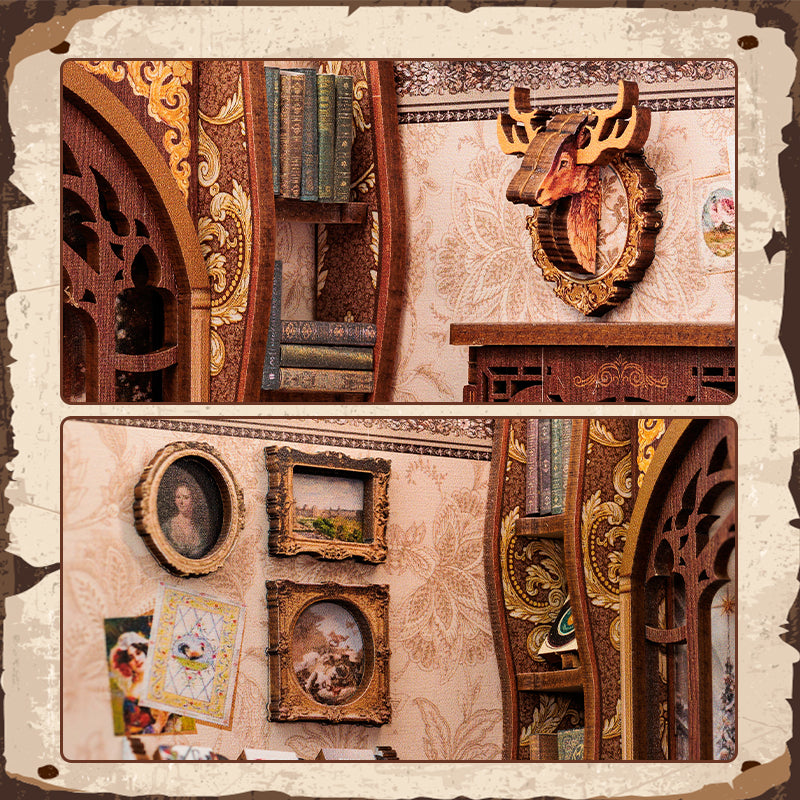 DIY Book Nook Kit(Bookshop Memories)