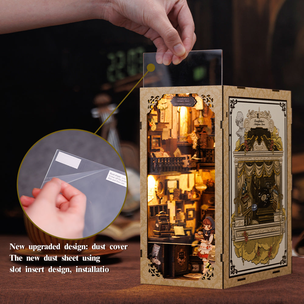 DIY Book Nook Kit(Grandfather’s Antique Store)