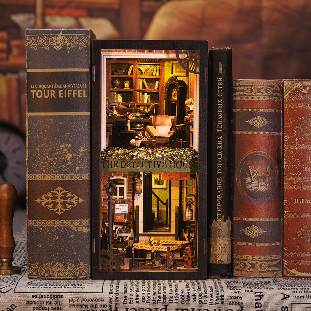 DIY Book Nook Kit(Rose Detective Agency)