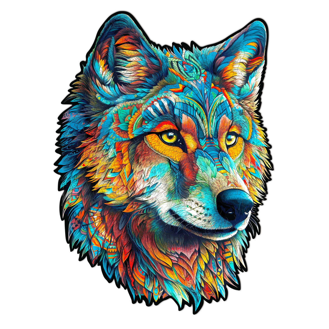 Wolf - Wooden Jigsaw Puzzle