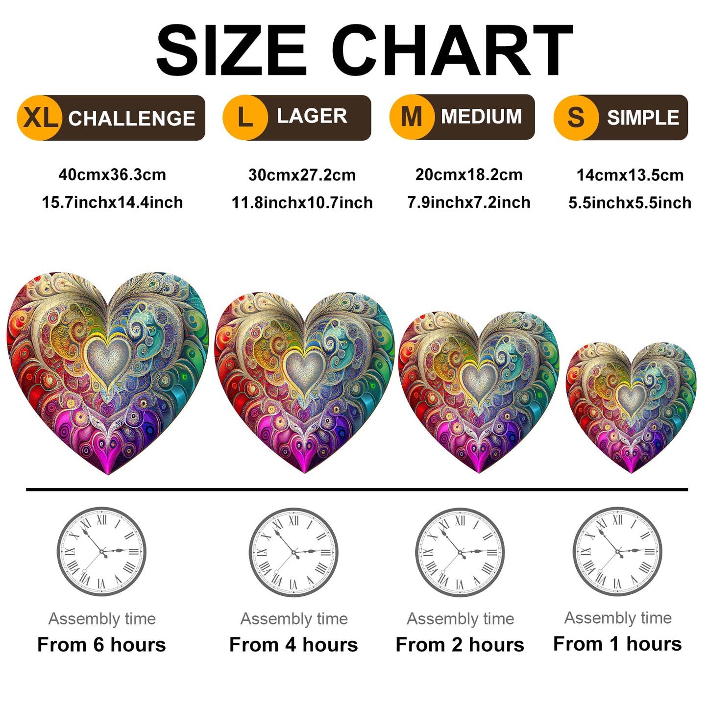 Brave Heart - Wooden Jigsaw Puzzle