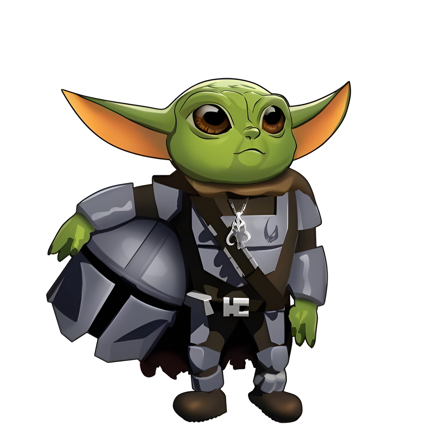 Mando Baby Armor - Wooden Jigsaw Puzzle