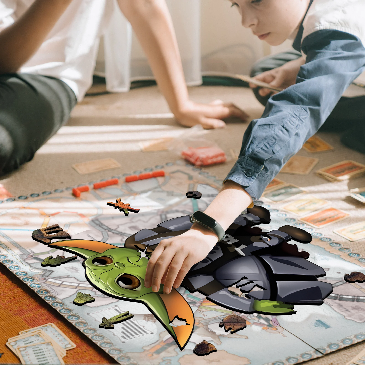 Mando Baby Armor - Wooden Jigsaw Puzzle
