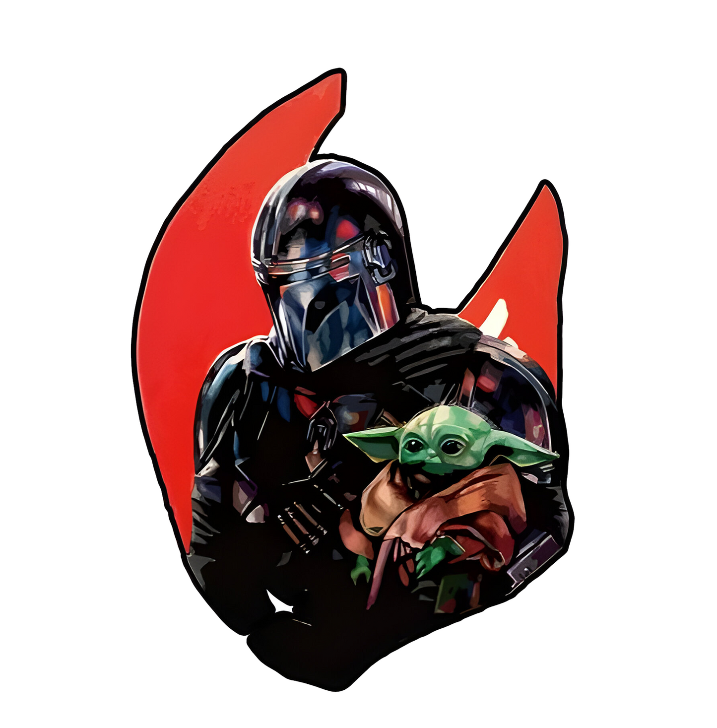 Mando Carry Baby - Wooden Jigsaw Puzzle