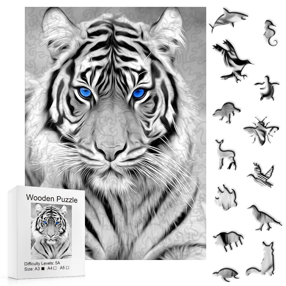 Tiger Jigsaw - Wooden Jigsaw Puzzle