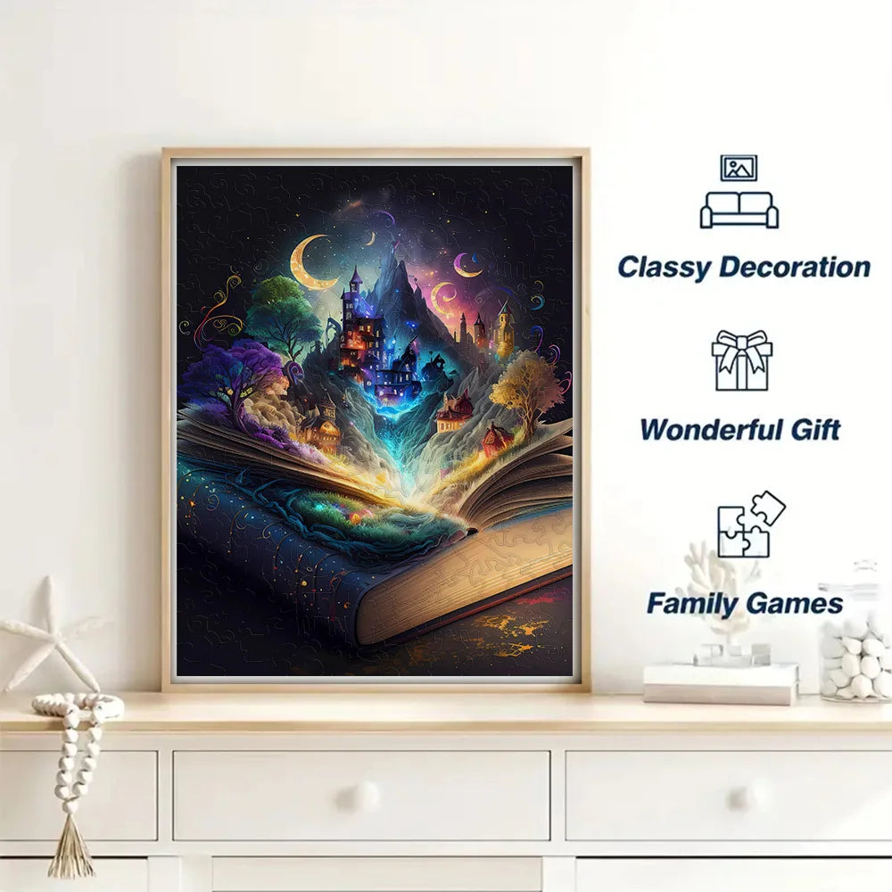 Magical Storybook - Wooden Jigsaw Puzzle