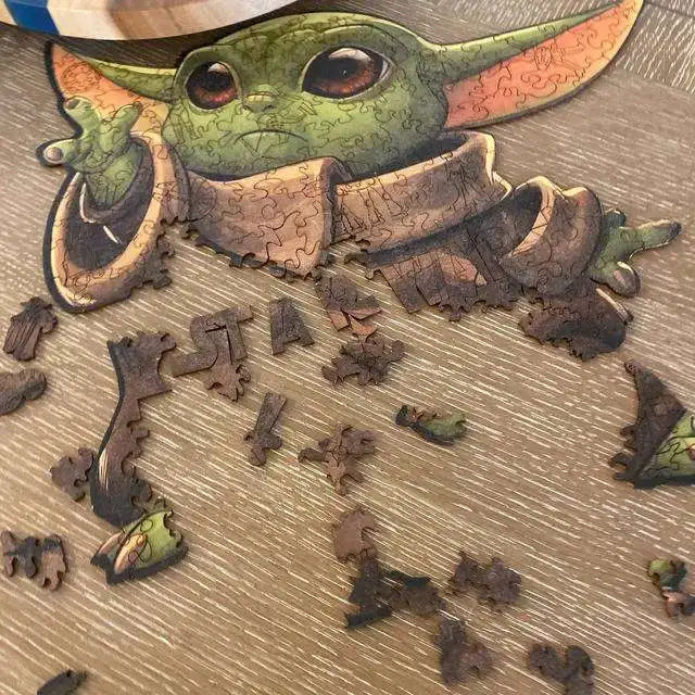 Mando Baby - Wooden Jigsaw Puzzle