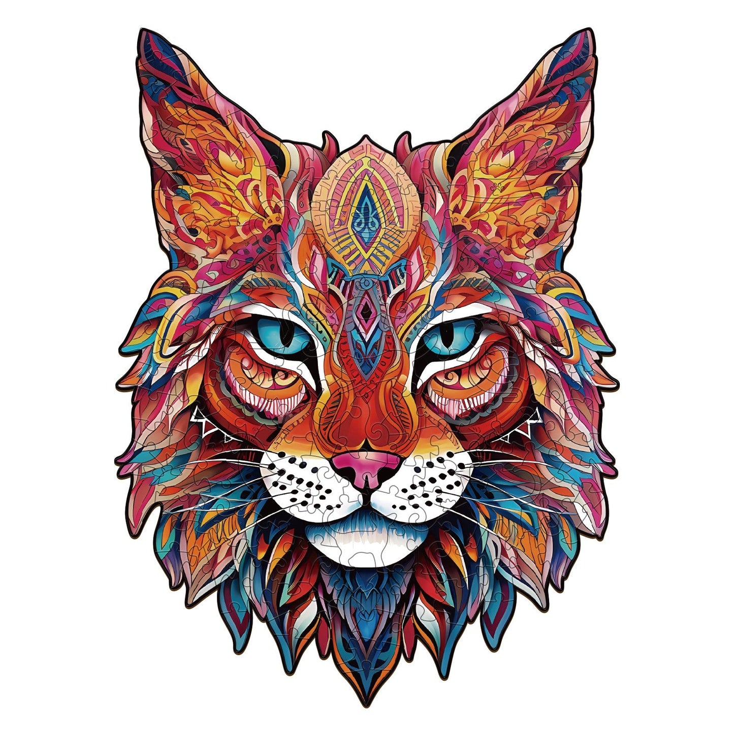 The Mysterious Bobcat - Wooden Jigsaw Puzzle