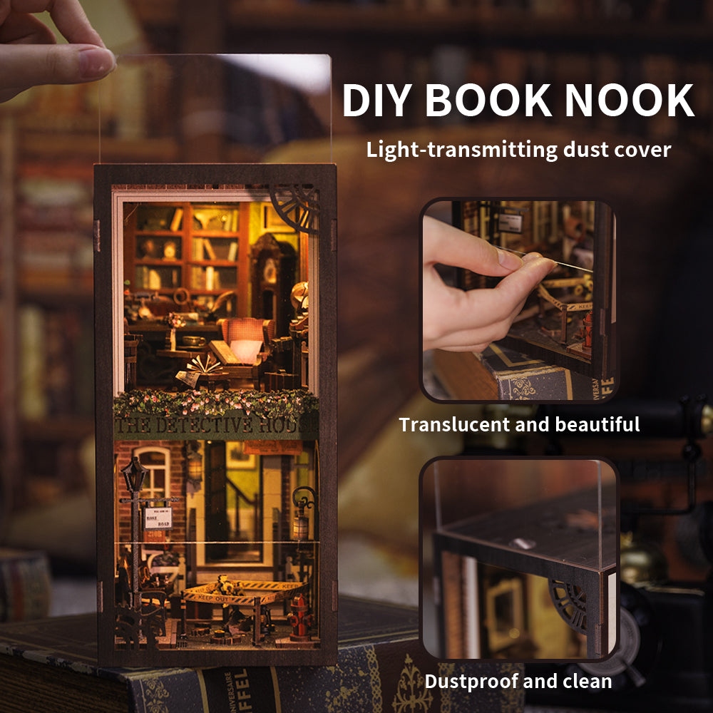 DIY Book Nook Kit(Rose Detective Agency)