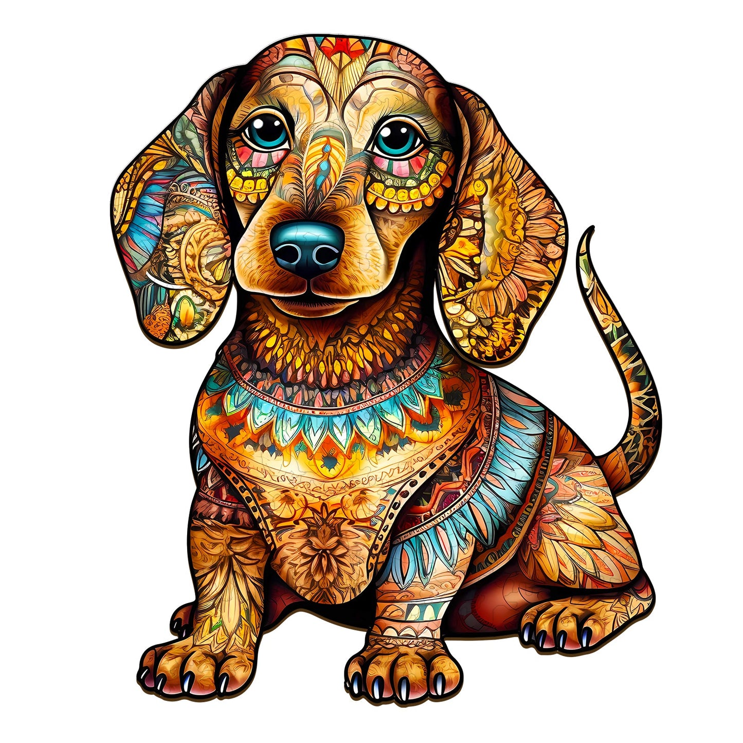 Dachshund 2 - Wooden Jigsaw Puzzle