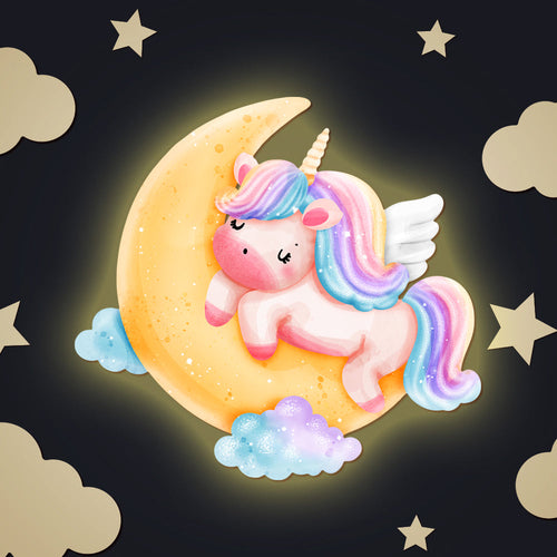 Unicorn on the Moon