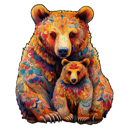 Bear Family - Wooden Jigsaw Puzzle