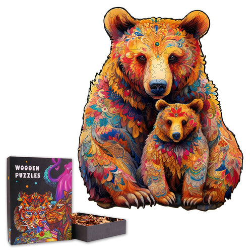 Bear Family - Wooden Jigsaw Puzzle