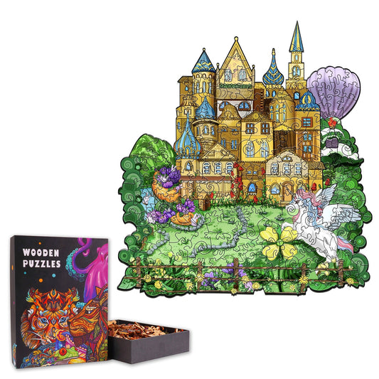 Castle Of Dreams - Wooden Jigsaw Puzzle