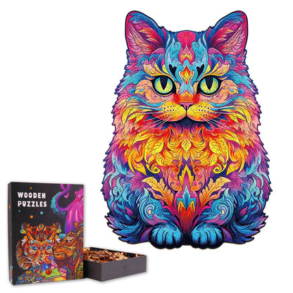 Cat - Wooden Jigsaw Puzzle