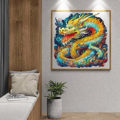 Chinese Dragon  - Wooden Jigsaw Puzzle