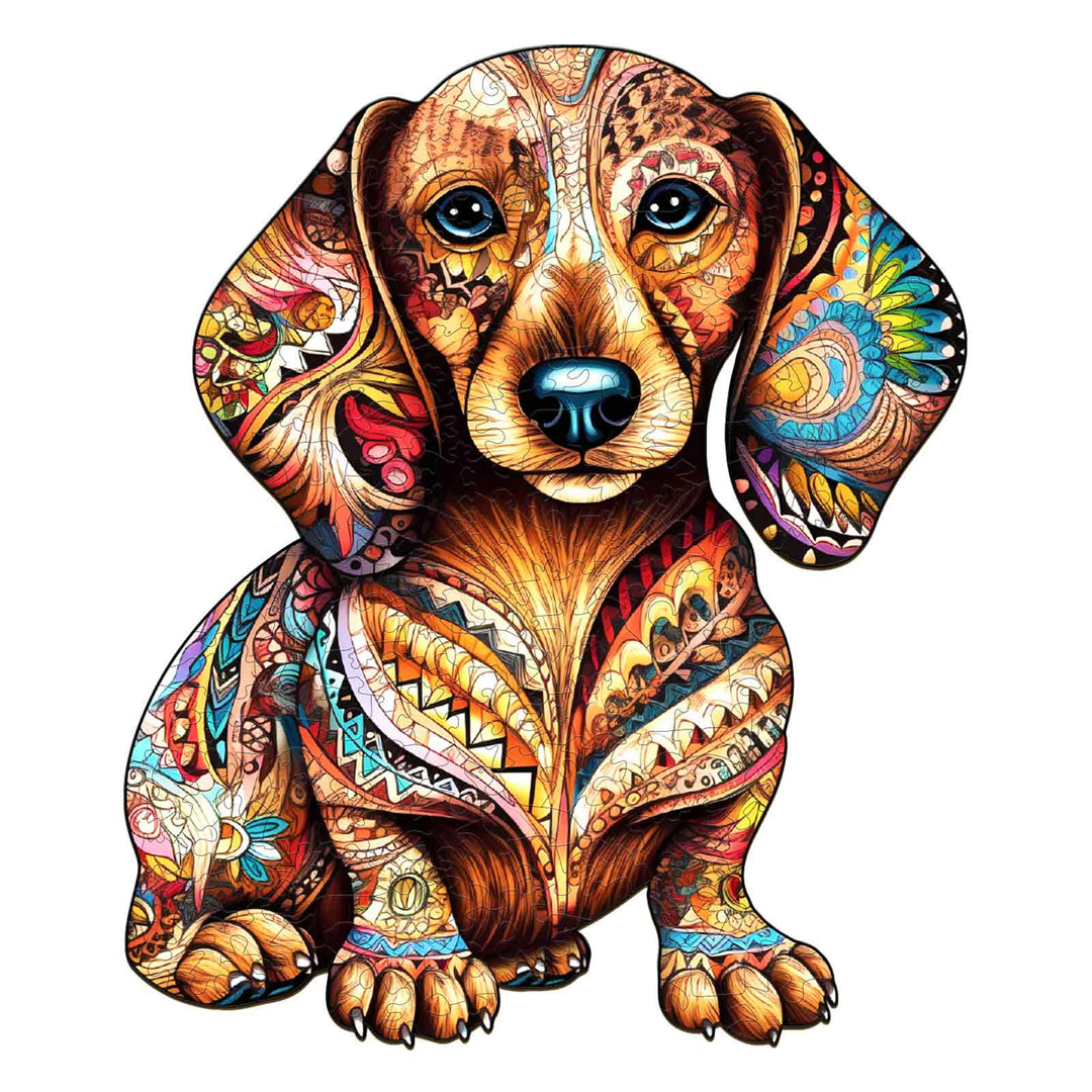 Dachshund - Wooden Jigsaw Puzzle