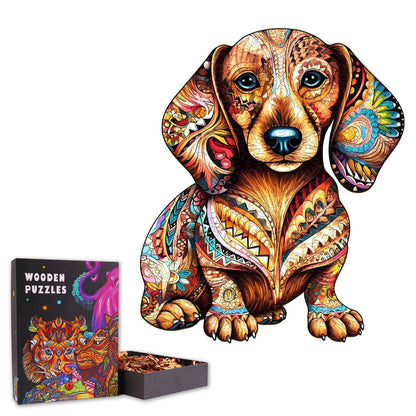 Dachshund - Wooden Jigsaw Puzzle