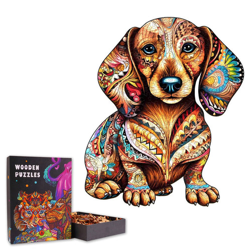 Dachshund - Wooden Jigsaw Puzzle