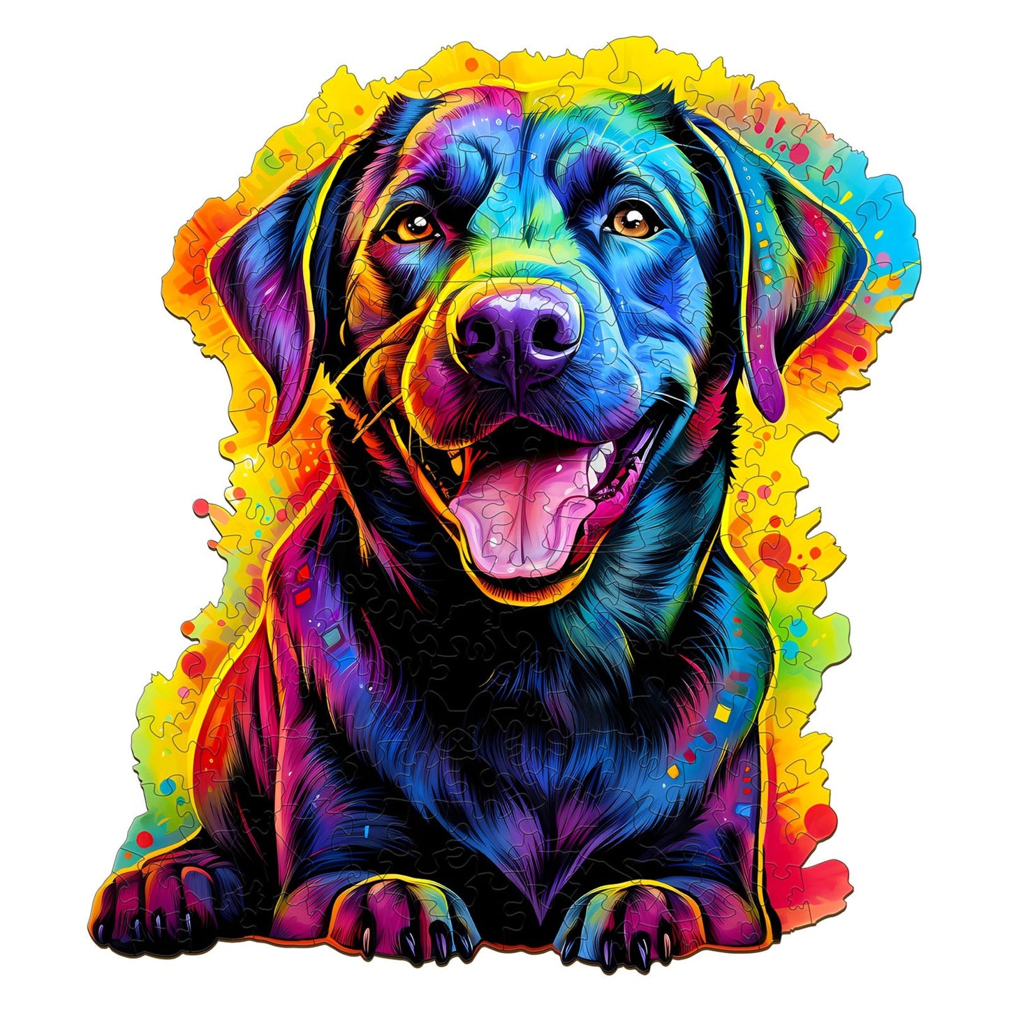 Fantasty Labrador - Wooden Jigsaw Puzzle