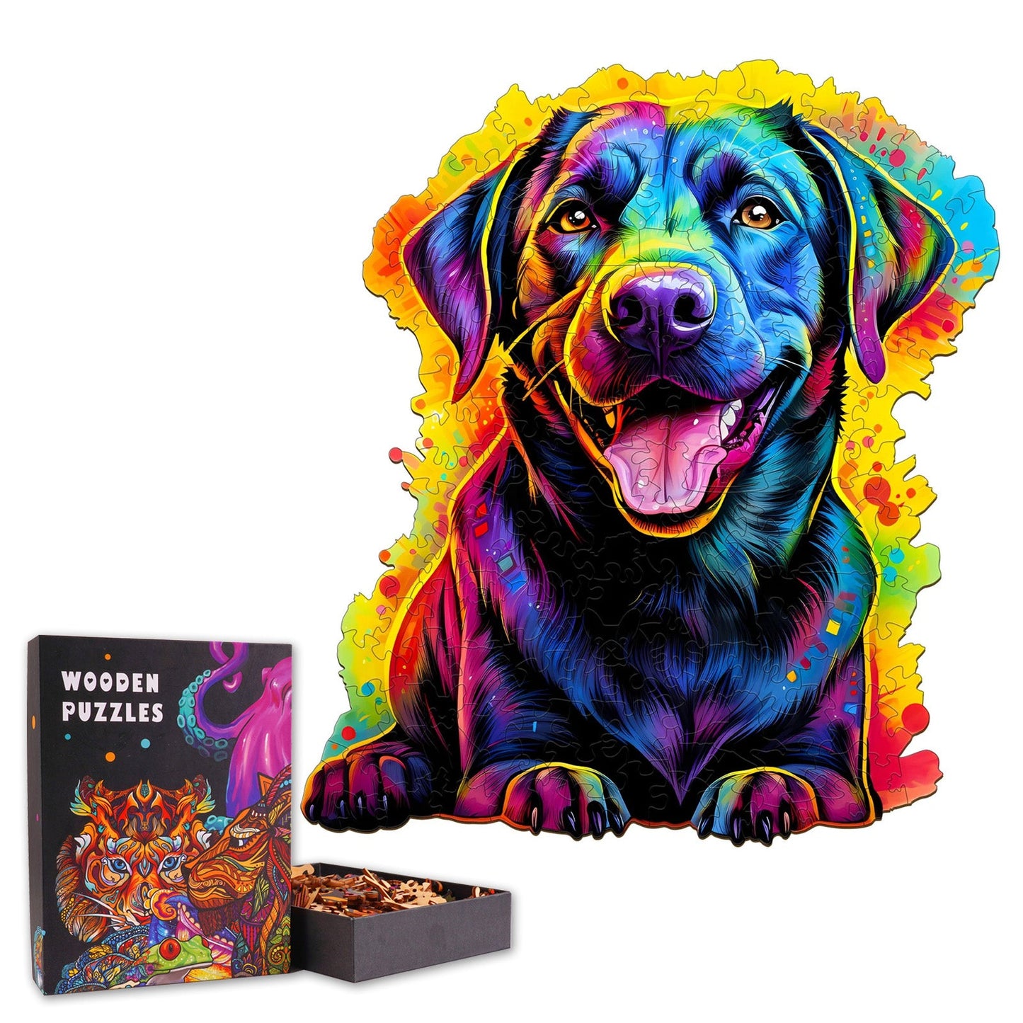 Fantasty Labrador - Wooden Jigsaw Puzzle