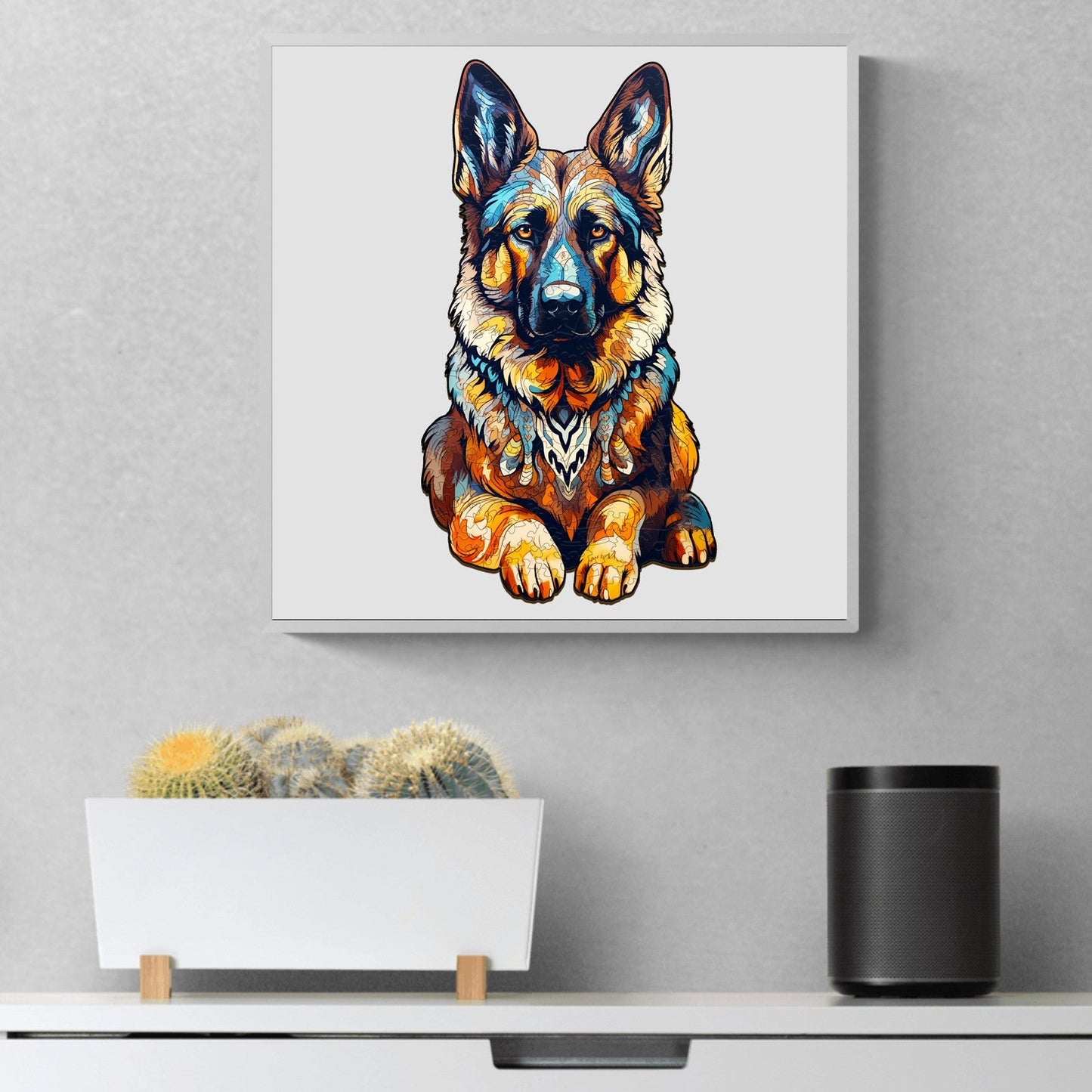 German Shepherd - Wooden Jigsaw Puzzle