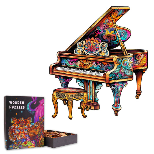 Gorgeous Piano - Wooden Jigsaw Puzzle