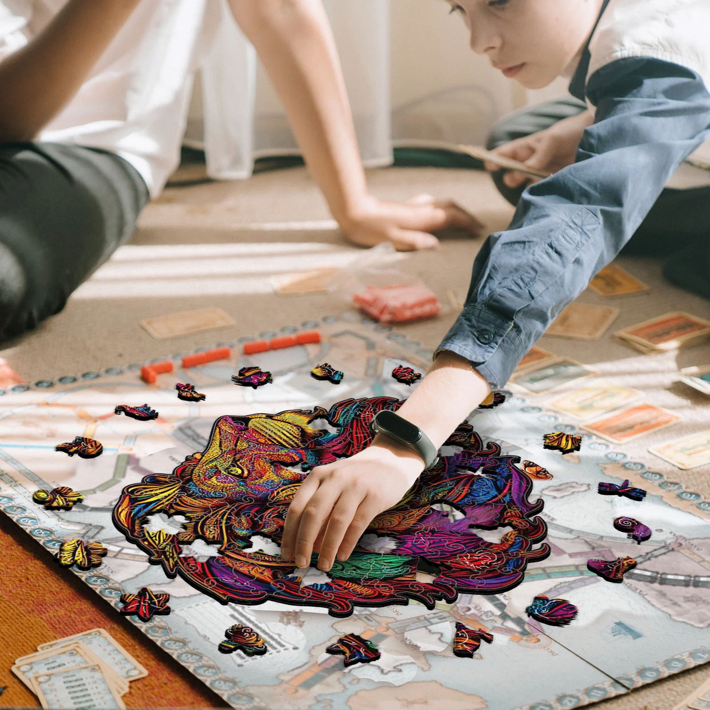 Majestic Lion - Wooden Jigsaw Puzzle