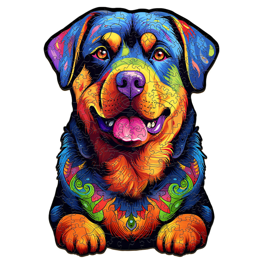 Rottweiler - Wooden Jigsaw Puzzle