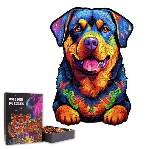 Rottweiler - Wooden Jigsaw Puzzle