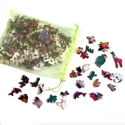 Hummingbird Beautiful - Wooden Jigsaw Puzzle