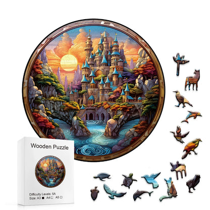 Enchanted Castle - Wooden Jigsaw Puzzle