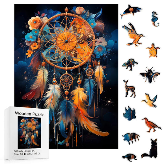 Dreamcatcher - Wooden Jigsaw Puzzle