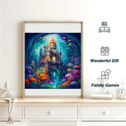 Underwater Palace - Wooden Jigsaw Puzzle