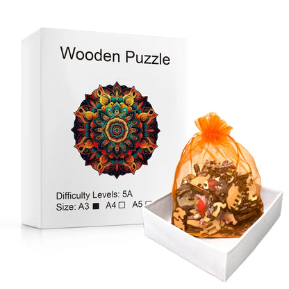 Flower - Wooden Jigsaw Puzzle