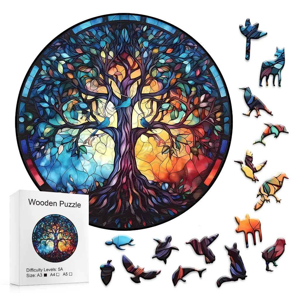 Tree of Life - Wooden Jigsaw Puzzle