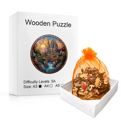 Enchanted Castle - Wooden Jigsaw Puzzle