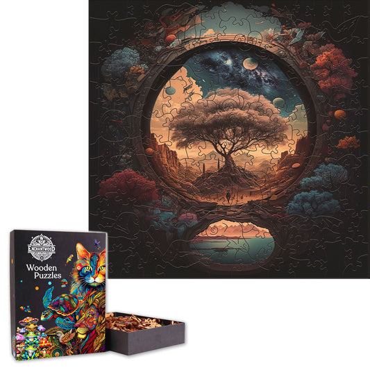 Tree Of Life - Wooden Jigsaw Puzzle