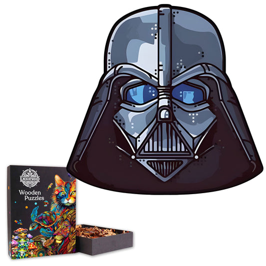 Vaider Helmet - Wooden Jigsaw Puzzle