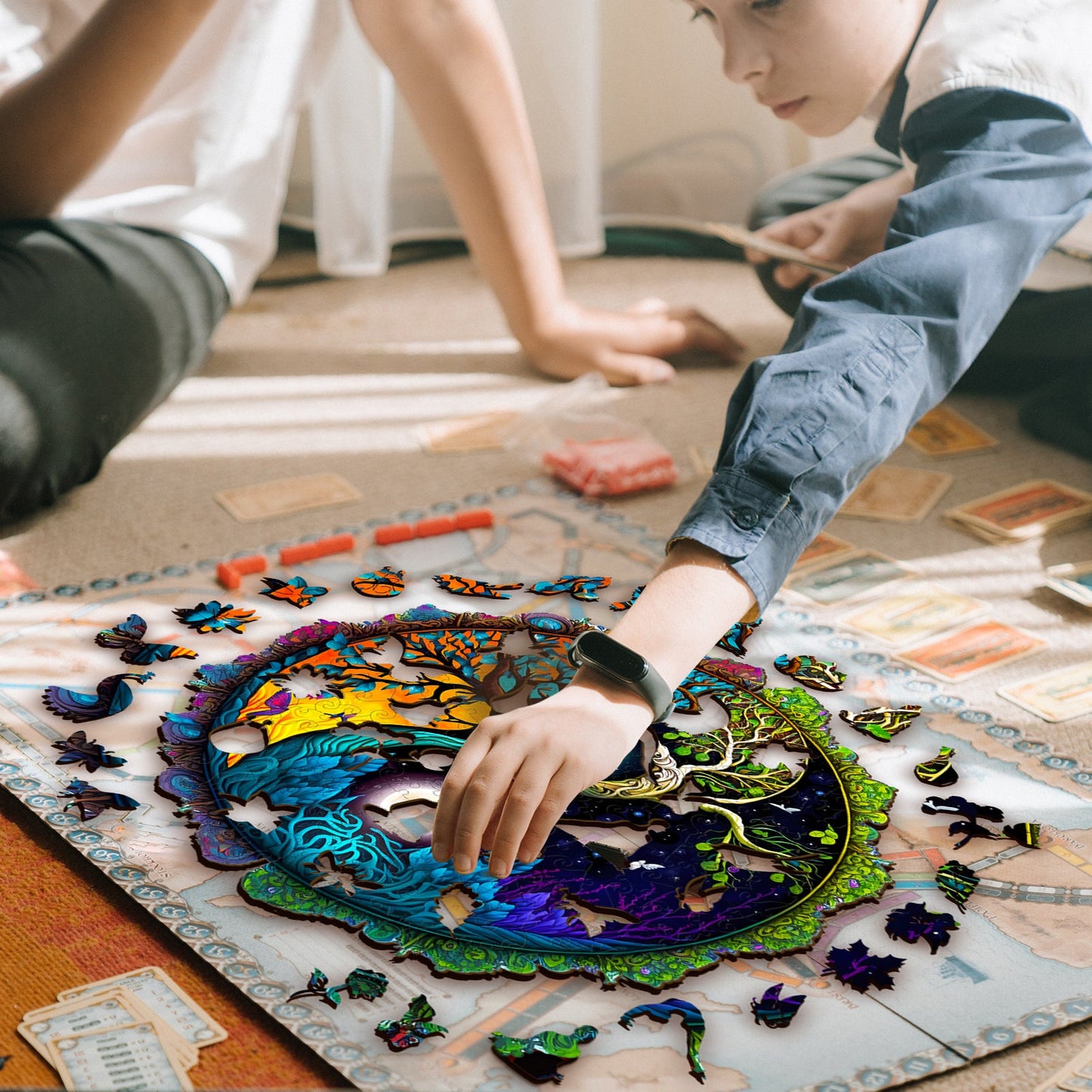 Yin Yang Tree - Wooden Jigsaw Puzzle