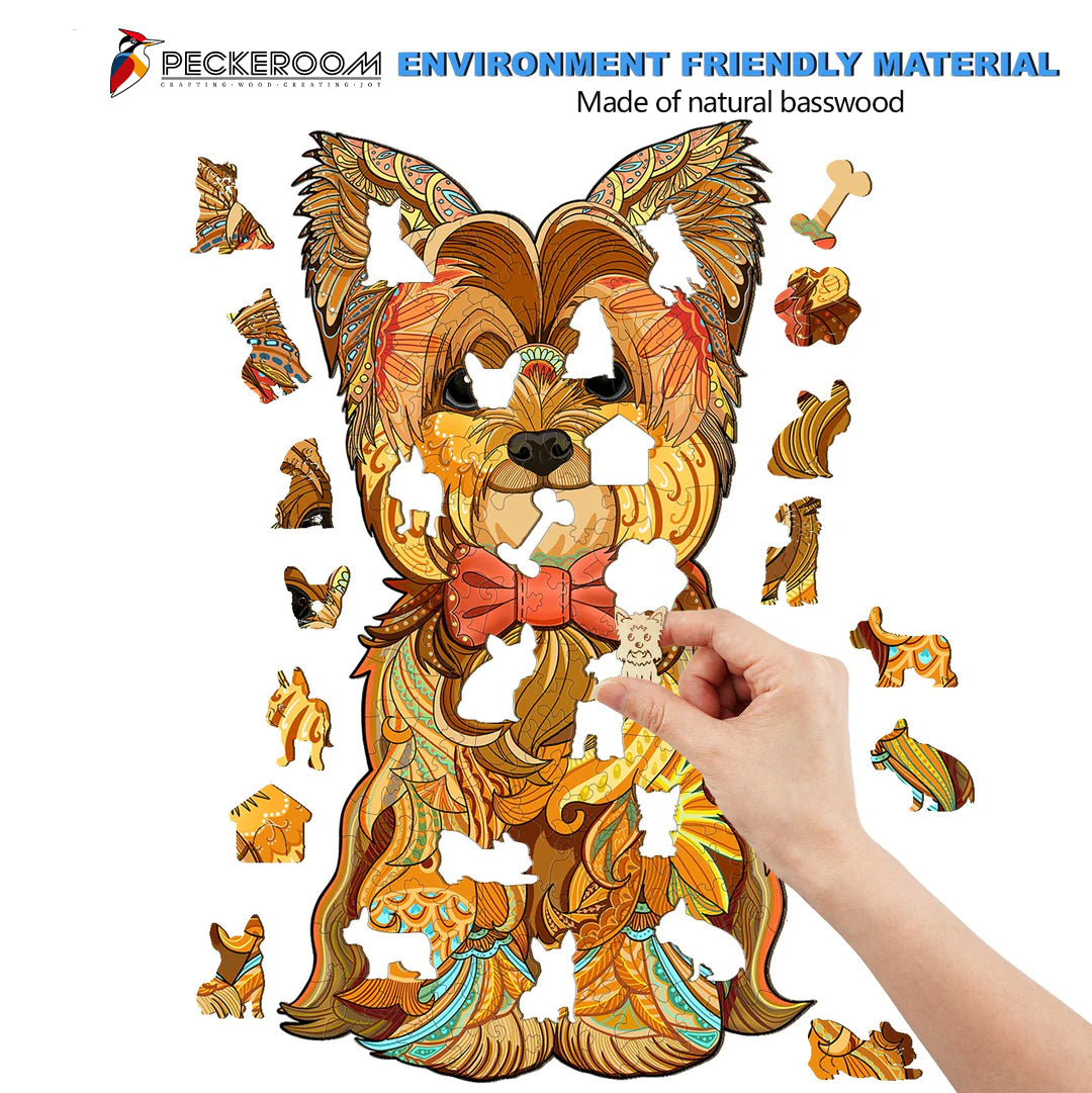 Yorkshire Terrier- Wooden Jigsaw Puzzle